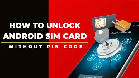 how to unlock sim card on android